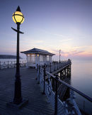 Watching the Sunrise, Swanage Pier